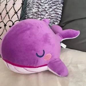 BTS TinyTAN Purple Whale Plush 1st edition